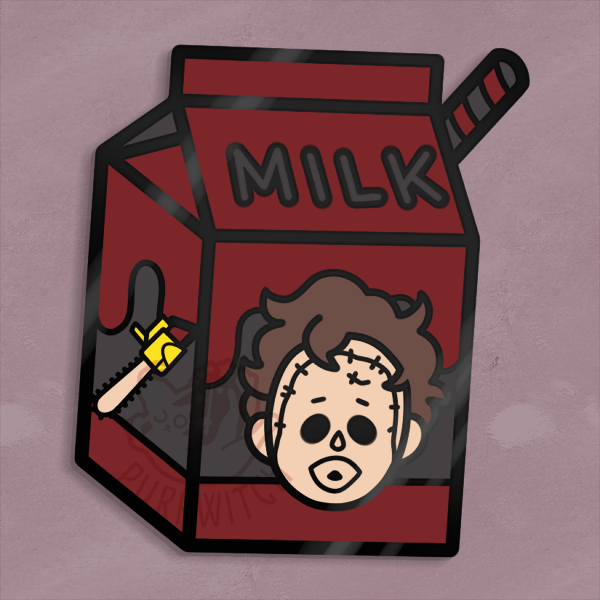 Slasher Milk Pin #08 | Black