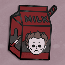 Load image into Gallery viewer, Slasher Milk Pin #02 | Black
