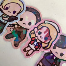 Load image into Gallery viewer, Silent Hill 1 Holographic Vinyl Stickers
